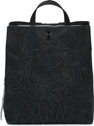ΣΑΚΙΔΙΟ ΠΛΑΤΗΣ BACKPACK ROMEO FLORAL TOTAL BLACK SUMY DESIGUAL