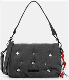 ΤΣΑΝΤΑ MICKEY STUD ΧΡΩΜΑ: ΓΚΡΙ, 25WAXD08 DESIGUAL