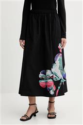 ΒΑΜΒΑΚΕΡΗ ΦΟΥΣΤΑ ELLA LACROIX ΧΡΩΜΑ: ΜΑΥΡΟ, 25WWFW05 DESIGUAL