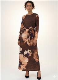 MAXI ΦΟΡΕΜΑ ΜΕ ABSTRACT PRINT - ΚΑΦΕ DESIREE