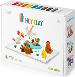 HEY CLAY ΣΕΤ FARM BIRDS (440037) DESYLLAS GAMES