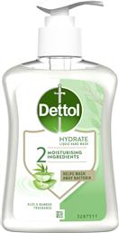 ALOE & BAMBOO HYDRATE LIQUID HAND WASH ΥΓΡΟ ΚΡΕΜΟΣΑΠΟΥΝΟ ΜΕ ΑΛΟΗ ΜΕ ΑΝΤΛΙΑ 250ML DETTOL