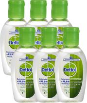 SANITIZER GEL 50 ML 6ΤΜΧ DETTOL