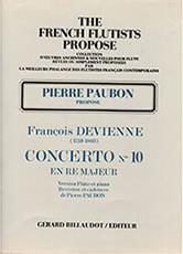 DEVIENNE - CONCERTO N.10 IN D MAJOR