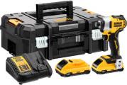 ΠΑΛΜΙΚΟ ΚΑΤΣΑΒΙΔΙ BRUSHLESS 18V 2X 2AH LI-ION ΒΑΛΙΤΣΑ DCF809D2T DEWALT