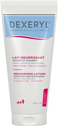 NOURISHING LOTION DRY TO VERY DRY SKIN ΘΡΕΠΤΙΚΗ ΛΟΣΙΟΝ ΣΩΜΑΤΟΣ & ΠΡΟΣΩΠΟΥ ΓΙΑ ΞΗΡΟ ΕΩΣ ΠΟΛΥ ΞΗΡΟ ΔΕΡΜΑ ΧΩΡΙΣ ΑΡΩΜΑ 200ML DEXERYL