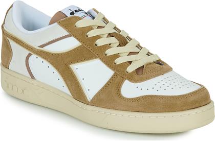 XΑΜΗΛΑ SNEAKERS MAGIC BASKET LOW SUEDE LEATHER DIADORA