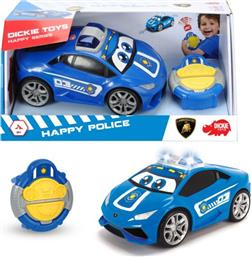 ΤΗΛΕΚΑΤΕΥΘΥΝΟΜΕΝΟ HAPPY LAMBORGHINI HURACAN POLICE 27CM (203816030) DICKIE από το MOUSTAKAS