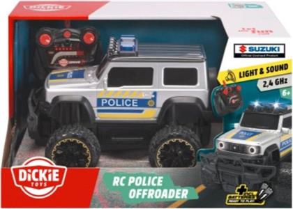 ΤΗΛΕΚΑΤΕΥΘΥΝΟΜΕΝΟ SUZUKI JIMNY POLICE 20CM RTR 1:24 (203714028021) DICKIE