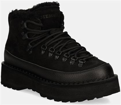 ΜΠΟΤΕΣ NUBUCK SESTO SHEARLING ΧΡΩΜΑ: ΜΑΥΡΟ, DI23FWSEW-I01X060BLK DIEMME