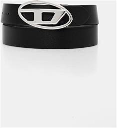 ΑΝΑΣΤΡΕΨΙΜΗ ΔΕΡΜΑΤΙΝΗ ΖΩΝΗ OVAL D LOGO B-1DR W REV II ΓΥΝΑΙΚΕΙΑ, ΧΡΩΜΑ: ΜΑΥΡΟ, X09874.P1245 DIESEL
