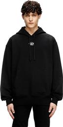 ΑΝΔΡΙΚΗ ΜΠΛΟΥΖΑ ΦΟΥΤΕΡ ΜΕ ΛΟΓΟΤΥΠΟ RELAXED FIT ''S-BOXT-T2 - W25A186940HYAT ΜΑΥΡΟ DIESEL