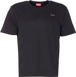 ΑΝΔΡΙΚΟ T-SHIRT ΜΕ ΛΟΓΟΤΥΠΟ REGULAR FIT - W25A196460AIJU ΜΑΥΡΟ DIESEL