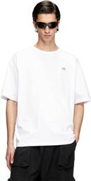 ΑΝΔΡΙΚΟ T-SHIRT ΜΕ ΛΟΓΟΤΥΠΟ RELAXED FIT 'T-BOXT-R30'' - W25A164000QIAM ΛΕΥΚΟ DIESEL
