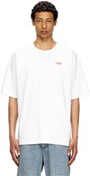 ΑΝΔΡΙΚΟ T-SHIRT ΜΕ ΛΟΓΟΤΥΠΟ RELAXED FIT 'T-BOXT-T6'' - W25A185350AIJU ΛΕΥΚΟ DIESEL