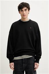 ΜΠΛΟΥΖΑ S-ROB-MICRODIV SWEAT-SHIRT ΧΡΩΜΑ: ΜΑΥΡΟ, A14942.0GRAC DIESEL