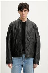 ΔΕΡΜΑΤΙΝΟ ΜΠΟΥΦΑΝ L-KRIXY JACKET ΧΡΩΜΑ: ΜΑΥΡΟ, A16866.0EPAU DIESEL