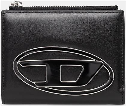 ΔΕΡΜΑΤΙΝΟ ΠΟΡΤΟΦΟΛΙ 1DR 1DR BI-FOLD ZIP II ΧΡΩΜΑ: ΜΑΥΡΟ, X09888.PR818 DIESEL