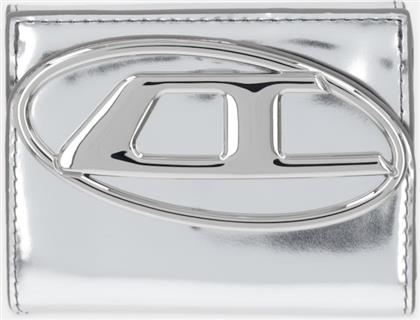 ΔΕΡΜΑΤΙΝΟ ΠΟΡΤΟΦΟΛΙ 1DR 1DR TRI FOLD COIN XS II ΧΡΩΜΑ: ΑΣΗΜΙ, X09887.PS202 DIESEL