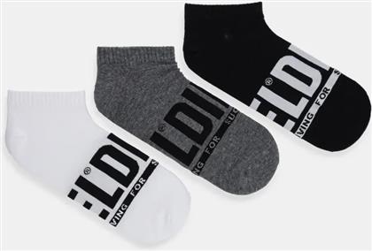 ΚΑΛΤΣΕΣ SKM-GOST-THREEPACK SOCKS 3-PACK ΧΡΩΜΑ: ΠΟΛΥΧΡΩΜΟ, 00SI8H.0EGBH DIESEL