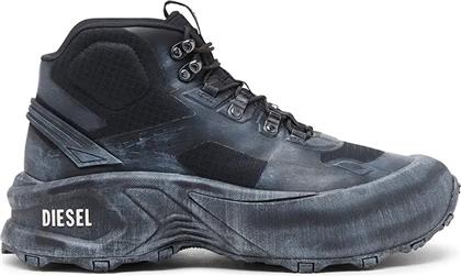 ΨΗΛΕΣ ΜΠΟΤΕΣ D-CAGE HIKING ΧΡΩΜΑ: ΓΚΡΙ, Y03650-P8140-T8013 DIESEL