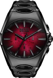 ΡΟΛΟΙ D-CURVE CHRONOGRAPH DZ4696 ΜΑΥΡΟ DIESEL