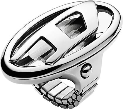 ΡΟΛΟΙ D-ERA WATCH RING ΧΡΩΜΑ: ΑΣΗΜΙ, DZ5623 DIESEL