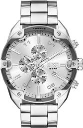 ΡΟΛΟΙ SPIKED CHRONOGRAPH DZ4677 ΑΣΗΜΙ DIESEL