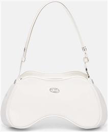 ΤΣΑΝΤΑ PLAY SHOULDER ΧΡΩΜΑ: ΑΣΠΡΟ, X09100.P6255 DIESEL