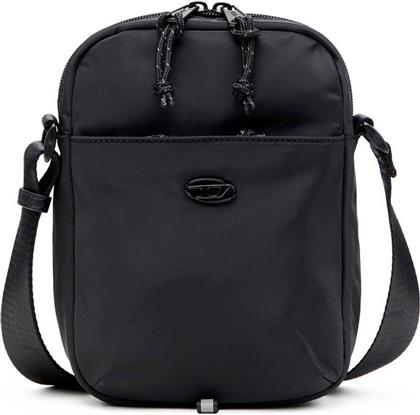 UNISEX ΤΣΑΝΤΑΚΙ CROSSBODY ΜΟΝΟΧΡΩΜΟ ''D-PACK'' - S25X10310P8166 ΜΑΥΡΟ DIESEL