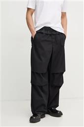 ΒΑΜΒΑΚΕΡΟ ΠΑΝΤΕΛΟΝΙ P-GUSTAF TROUSERS ΧΡΩΜΑ: ΜΑΥΡΟ, A16074.0IQAV DIESEL