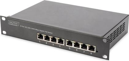 DN-95317 NETWORK SWITCH UNMANAGED GIGABIT ETHERNET (1000 MBPS) POE SUPPORT DIGITUS