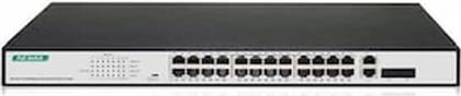 DN-95343 NETWORK SWITCH UNMANAGED FAST ETHERNET (100 MBPS) POE SUPPORT 1U DIGITUS