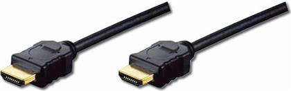 HDMI HIGH SPEED ETHERNET TYPE A SST/ST 2M FULL HD BLACK DIGITUS