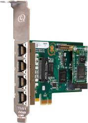 1TE435F 4 SPAN DIGITAL T1/E1/J1/PRI PCI-EXPRESS CARD DIGIUM από το e-SHOP