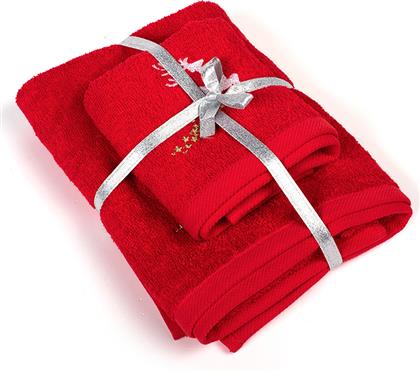 ΧΡΙΣΤΟΥΓΕΝΝΙΑΤΙΚΕΣ ΠΕΤΣΕΤΕΣ (ΣΕΤ 2 ΤΜΧ) RUDOLPH ΚΟΚΚΙΝΟ DIMCOL