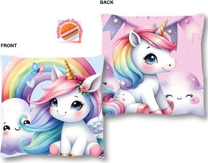 ΔΙΑΚΟΣΜΗΤΙΚΟ ΜΑΞΙΛΑΡΙ VELBOA 38X38ΕΚ. UNICORN 10 PINK (ΧΡΩΜΑ: ΡΟΖ, ΥΦΑΣΜΑ: VELBOA) - - 54461707005 DIMCOL