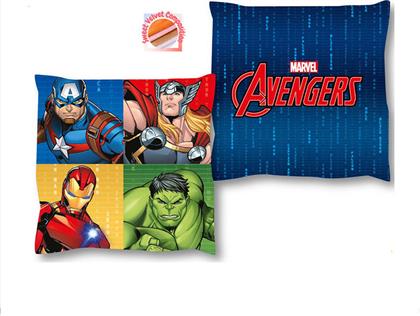 ΔΙΑΚΟΣΜΗΤΙΚΟ ΜΑΞΙΛΑΡΙ ΒΕΛΟΥΤΕ 2 ΟΨΕΩΝ (38X38) AVENGERS 53 DIMCOL