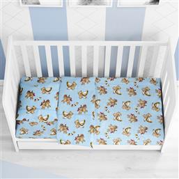 ΦΑΝΕΛΕΝΙΟ ΣΕΝΤΟΝΙ ΛΙΚΝΟΥ ΕΠΙΠΕΔΟ (80X110) LITTLE BROTHERS 147 SKY BLUE DIMCOL