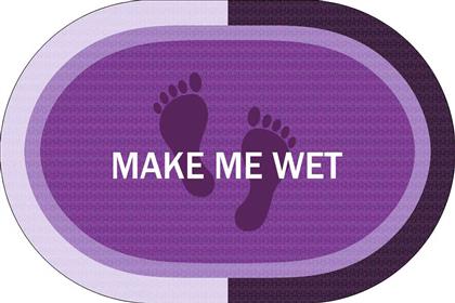 ΥΠΕΡΑΠΟΡΡΟΦΗΤΙΚΟ ΠΑΤΑΚΙ ΜΠΑΝΙΟΥ (50X70) MAKE ME WET LILAC DIMCOL