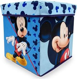 ΚΟΥΤΙ-ΣΚΑΜΠΟ POLYESTER DISNEY HOME MICKEY 14 BLUE 30X30X30ΕΚ. (ΥΦΑΣΜΑ: POLYESTER, ΥΛΙΚΟ: MDF, ΧΡΩΜΑ: ΜΠΛΕ) - - 54462802003 DIMCOL