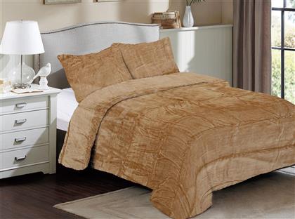 ΚΟΥΒΕΡΤΑ CORAL FLEECE ΥΠΕΡΔΙΠΛΗ 220X240ΕΚ. SOLID 02 BEIGE 33422524001 (ΥΦΑΣΜΑ: POLYESTER, ΧΡΩΜΑ: ΜΠΕΖ, ΜΕΓΕΘΟΣ: ΥΠΕΡΔΙΠΛΑ) - - 33422524001 DIMCOL