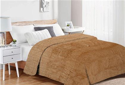 ΚΟΥΒΕΡΤΑ CORAL FLEECE ΜΟΝΗ 160X220ΕΚ. BRICK 02 BEIGE 33482506001 (ΥΦΑΣΜΑ: POLYESTER, ΧΡΩΜΑ: ΜΠΕΖ, ΜΕΓΕΘΟΣ: ΜΟΝΑ) - - 33482506001 DIMCOL