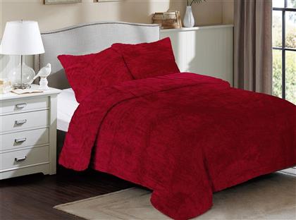 ΚΟΥΒΕΡΤΑ CORAL FLEECE ΜΟΝΗ 160X220ΕΚ. SOLID 04 BORDEAUX 33422506003 (ΥΦΑΣΜΑ: POLYESTER, ΧΡΩΜΑ: ΜΠΟΡΝΤΩ , ΜΕΓΕΘΟΣ: ΜΟΝΑ) - - 33422506003 DIMCOL
