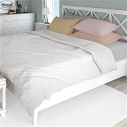 ΚΟΥΒΕΡΤΑ ΠΙΚΕ KING SIZE (240X250) COTTON 280 GSM WHITE DIMCOL