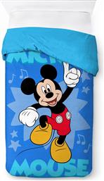 ΚΟΥΒΕΡΤΟΠΑΠΛΩΜΑ FLANNEL-SHERPA ΜΟΝΟ 160X250ΕΚ. DISNEY HOME MICKEY 16 BLUE 52461068005 (ΥΛΙΚΟ: FLANNEL 100%, ΧΡΩΜΑ: ΜΠΛΕ, ΥΦΑΣΜΑ: SHERPA) - - 52461068005 DIMCOL