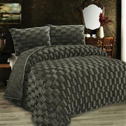 ΚΟΥΒΕΡΤΟΠΑΠΛΩΜΑ ΜΟΝΟ (160X220) POPCORN 1940 OLIVE DIMCOL