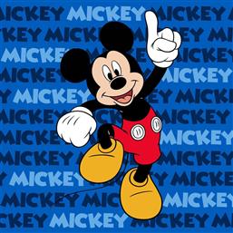 ΛΑΒΕΤΑ-ΜΑΓΙΚΗ ΠΕΤΣΕΤΑ POLYESTER 30X30ΕΚ. MICKEY 50 BLUE DISNEY (ΥΦΑΣΜΑ: POLYESTER, ΧΡΩΜΑ: ΜΠΛΕ) - - 54460202007 DIMCOL