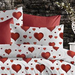 ΜΑΞΙΛΑΡΟΘΗΚΗ (50X70) ΠΑΘΟΣ 607 WHITE-RED DIMCOL