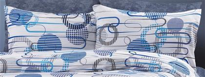 ΜΑΞΙΛΑΡΟΘΗΚΗ ΦΑΚΕΛΟΣ POLYCOTTON 50X70ΕΚ. ΔΙΩΝΗ 602 WHITE-BLUE (ΧΡΩΜΑ: ΛΕΥΚΟ, ΥΦΑΣΜΑ: 70% ΒΑΜΒΑΚΙ-30% POLYESTER) - - 33311647063 DIMCOL